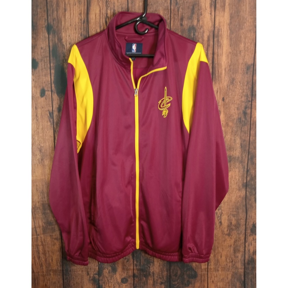 NBA Cleveland Cavaliers Track Jacket Mens XL G-III Sports Carl Banks Full Zip